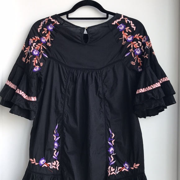 Free People Pavlo Cotton Embroidered Dress - Picture 9 of 15